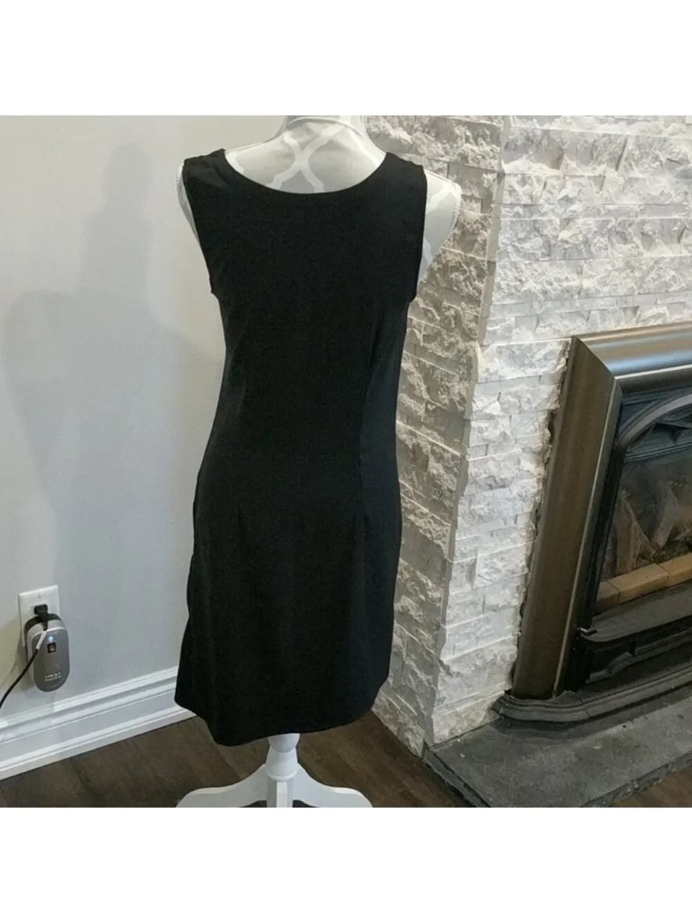 Vero Moda black Brodie ruffle mini dress